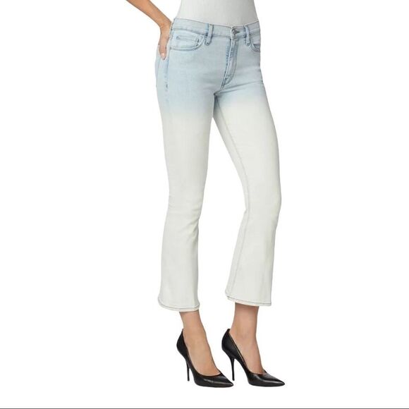 NWT Hudson Barbara Cropped Bootcut Jeans - Picture 2 of 6